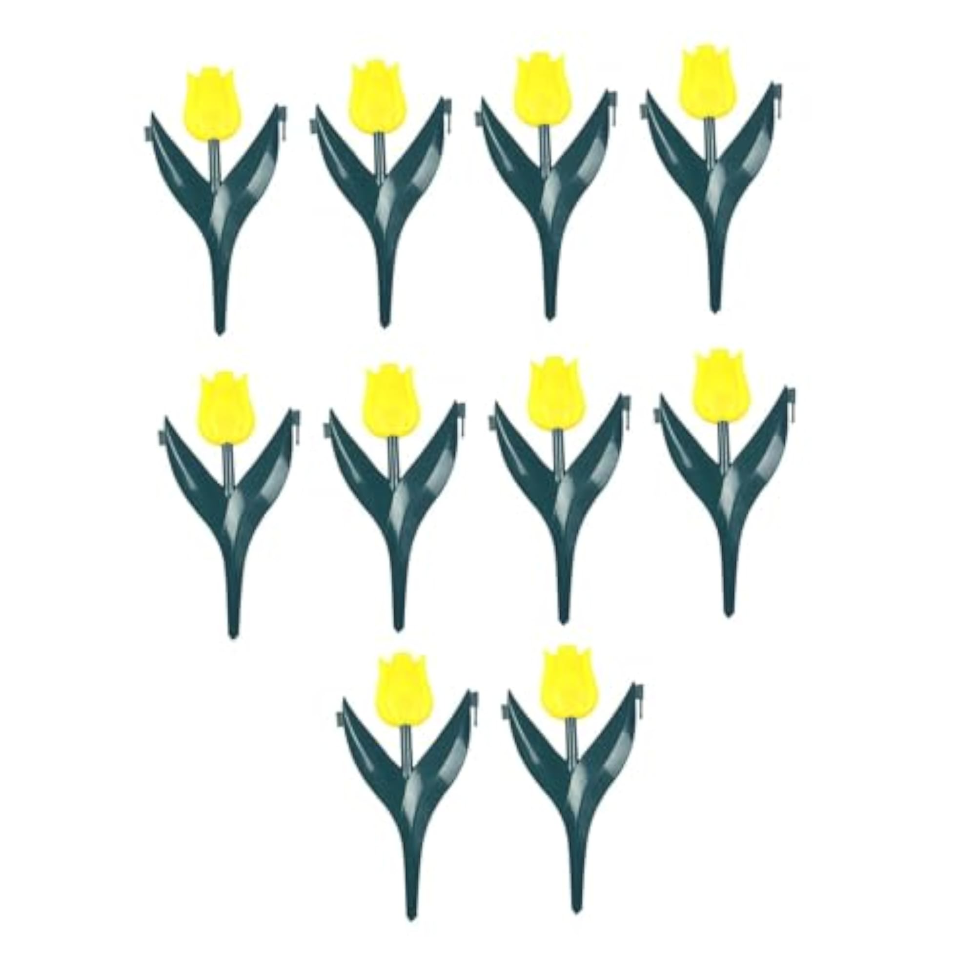 10Pcs Tulip Garden Edging for Pathway Flower Bed Decoration