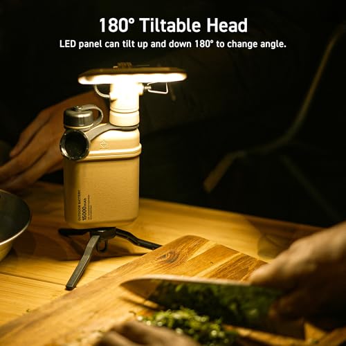 Cargador portátil ELECOM NESTOUT 15000mAh con luz LED miniatura 6