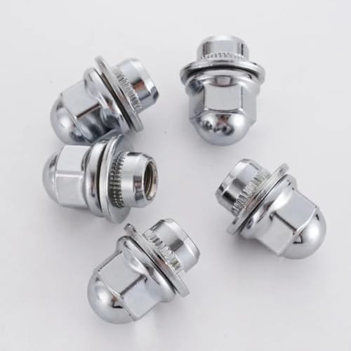 Tuerca de rueda de 37 mm de grosor con acabado hexagonal limpio 5