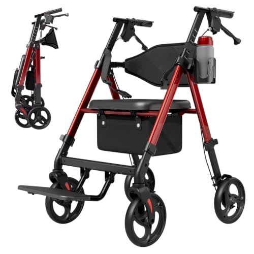 Lightweight Rollator Walkers Wheelchair