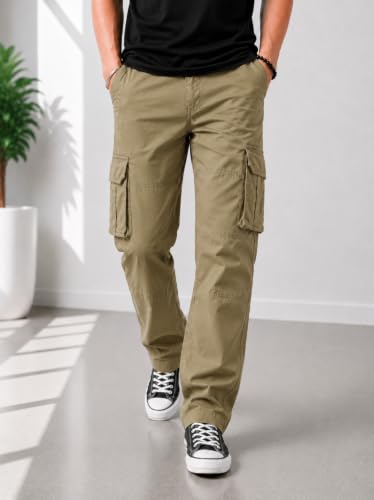 Image of Tagas Men Plus Flap Pocket Side Drawstring Waist Cargo Pants || Trousers Casual Pant || Cargo Pant || Jeans Pant || Track Pant for man ||MC-8