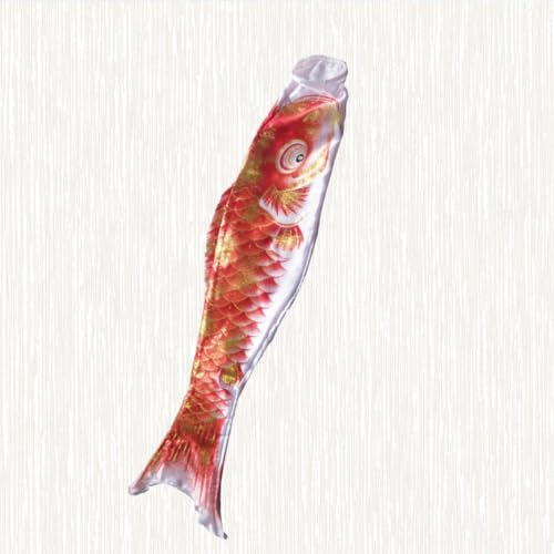 Manga de viento Koinobori Uonlytech de seda con estampado en caliente para jardín 7