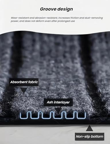Tapis de sol caoutchouc antidérapant pour protéger salon et bureau - 4