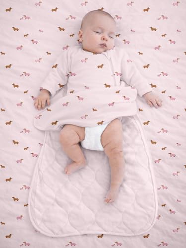 Image of GUNAMUNA Long-Sleeve Transitional Swaddle Sleep Bag - Soothes Infants, Easy Diaper Changes with WONDERZiP