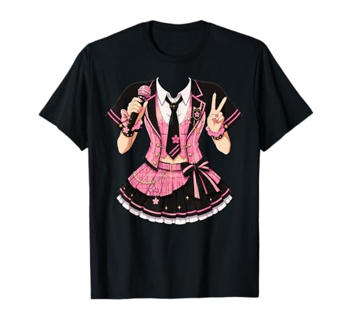 J Pop Singer Costume Japanese Cherry Blossoms Sakura T-Shirt