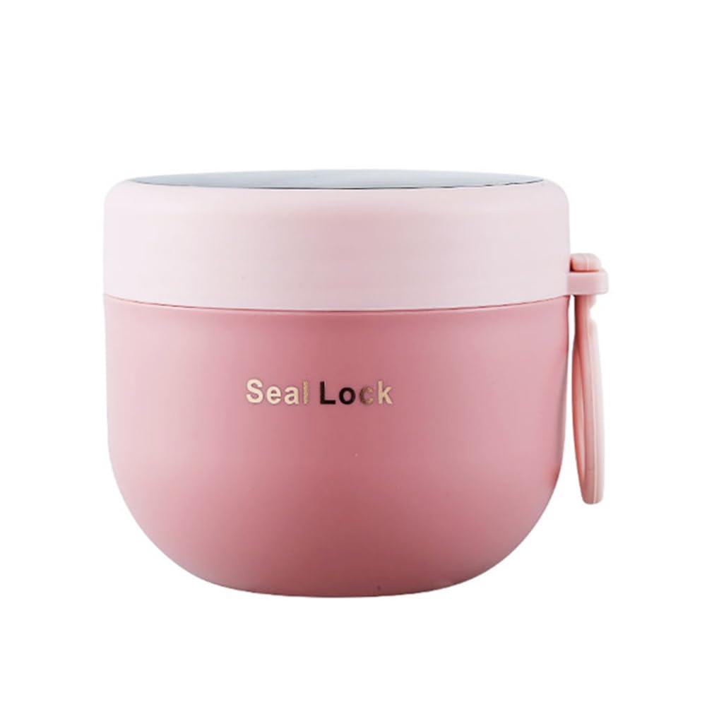 CTRLZS Soup Cup Soup To- Go Container Thermal Food Insulated Tumblers with Lids Soup Flask Portable Oatmeal Holder Lunch Box Easy to Use A