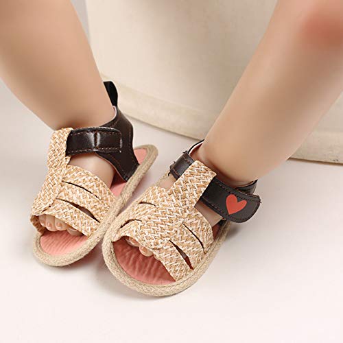 Infant Sandals Non-Slip Baby Color Rubber Sole Walking Shoes Girls Baby Shoes Beach Breathable Summer Sandals3