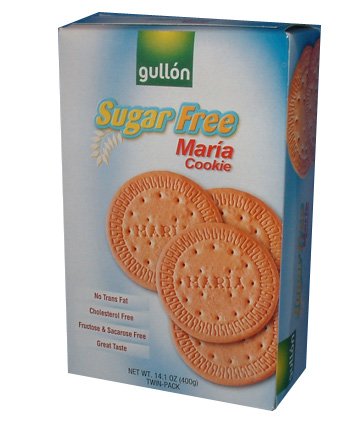 Miniatura 2 de Gullon Sugar Free Maria Cookies Caja de 14.1 onzas