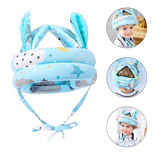 TOYANDONA Capacete de caminhada infantil para bebês, sem batidas, capacete de segurança para cabeça,