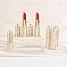 AUEAR, Empty Lip Balm Lipstick Tubes Container Bullet Shape for Lipstick Lip Balm DIY (Gold, 8 Pack)