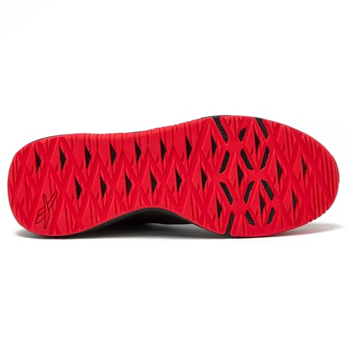 Reebok Men's Nfx Trainer Sneaker, Black/Energy Red/Footwear White, 11.5