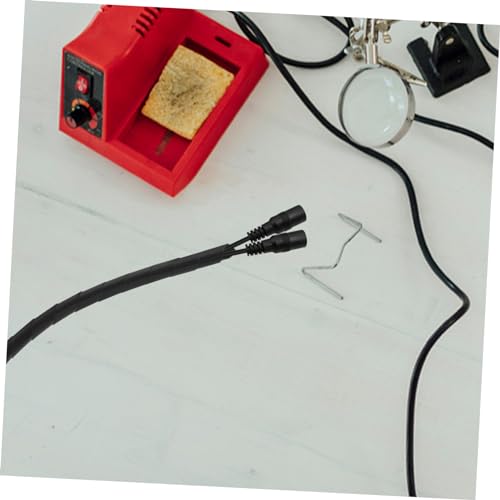 Cinta Enrollable en Espiral para Gestión de Cables Negra de 8m para Uso Bajo Mesa miniatura 6