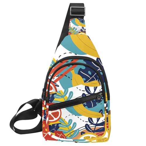 Bolsa cruzada impermeable con diseño de árbol de Navidad que protege tus pertenencias