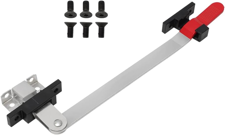 Alpha Rider RV Window Latch, RV Emergency Exit Window Latch Replacement, A Practical Clip-on Adapter to Control Emergency Window Half/Full Open, Camper Exit Window Lock