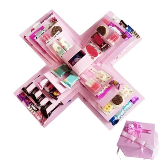 K9F1 Boîte cadeau en forme de carrefour avec 5 amis