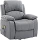 ASTAN HOGAR Ramón AH-AR30920GR Relaxsessel mit Selbsthilfefunktion (elektrische Liege, Massage und Therapie, Modell Ramón AH-AR30920GR, grau)