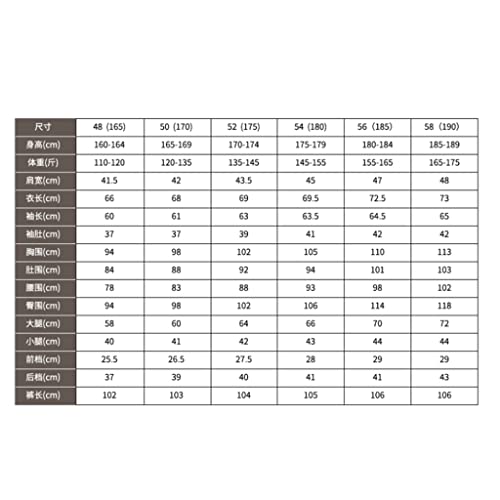 ZHCHAO Britischer Anzug für Herren, Business, Freizeit, professionelles Kleid, Hochzeit, Bräutigam, flacher Reverskragen, Retro-Anzug – Bild 6