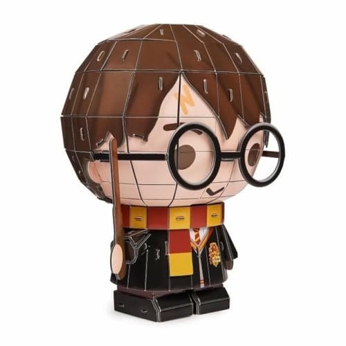 4D Build - Harry Potter - Puzzle 3D del Popular héroe de la película de cartón, 87 Piezas, para los Fans de la Serie mágica Aventura a Partir de 12 años