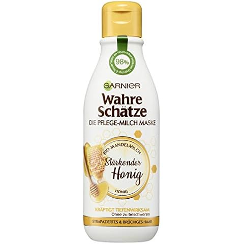 Garnier Mascarilla de leche reafirmante con miel Cover