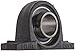 Hub City PB251DRWX1-3/4 Pillow Block Mounted Bearing, Normal Duty, High Shaft Height, Relube, Setscrew Locking Collar, Wide Inner Race, Ductile Housing, 1-3/4" Bore, 2.25" Length Through Bore, 2.125" Base To Height