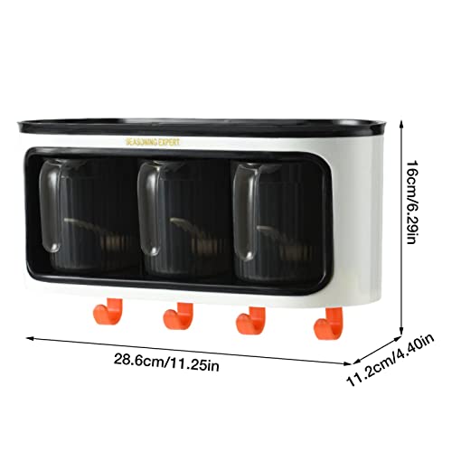 Spice Containers Perfuração Grátis | 2/3 Grades Garrafas de Tempero Recipiente de Especiarias - Reci