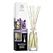 Produktbild Raumduft mit Natürlichem Ätherischem Öl Lavendel 100ml mit Rattanstäbchen - Bester Raumlufterfrischer fur Zuhausem - Büro - Boutique - SPA - Aromatherapie