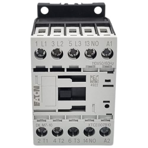 Contacteur DILM7-10 Eaton Moeller évitez les pannes de commutation 3kW 110V