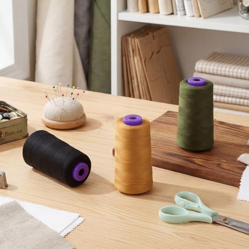 3 Pack Hilos para Coser Impermeables 1130 Yardas miniatura 3
