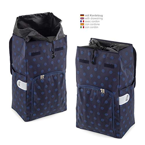 Andersen Shopper Scala Treppensteiger und 43 Liter Tasche Lizzy blau – Bild 6