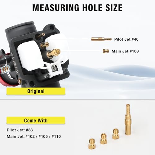 Image of NIBBI 30mm Carburetor PEZ28 Carb High Performance Upgrade for PZ30 250cc Hawk Pit Dirt Bike Scooter Motorcycle