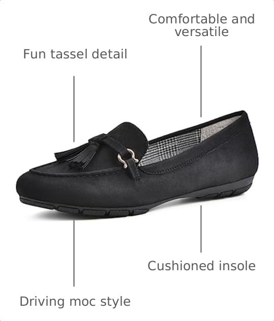 Image of Cliffs by White Mountain Women's Gush Cushioned Driving Moccasin Loafer Flat
