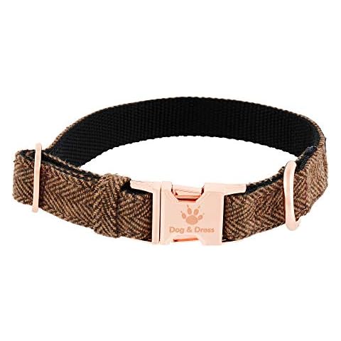 Collar Perro Dog & Dress Tweed y Nylon Cover
