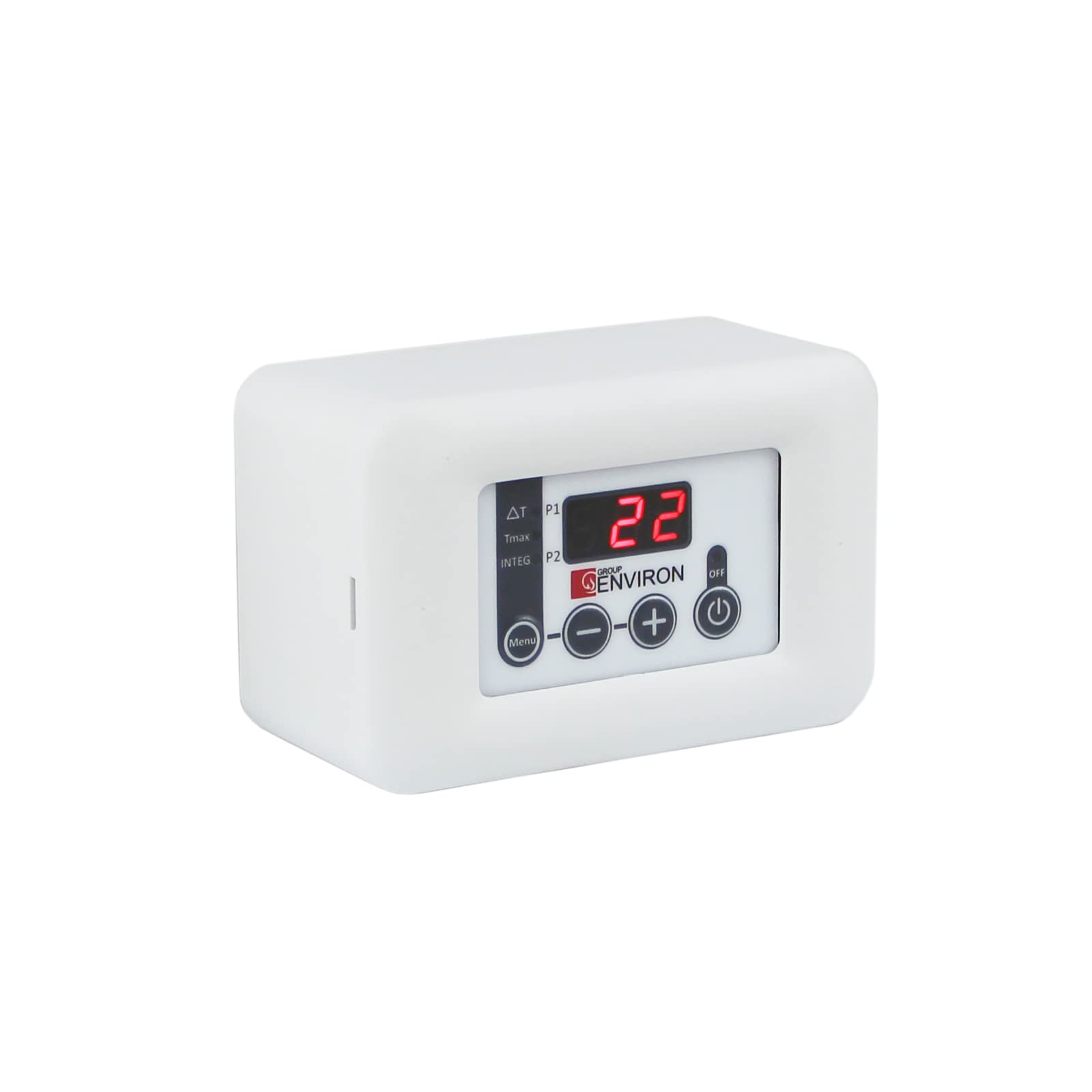 ENVIRON - Kit de commande solaire avec sonde, régulateur de différence, contrôle de la température pour piscine, système solaire solaire, régulateur de charge, régulateur d'eau chaude