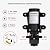 CAMPLUX 1.32 GPM Portable Outdoor Tankless Water Heater Propane Instant Hot Camping Shower Pump w/Freestanding Stand and Carry Bag, AY132GMax, Gray