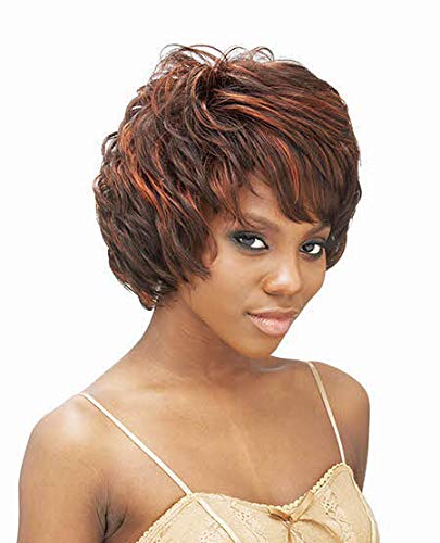 Stacy (1B Off Black) - Vanessa Synthetic Short Full Wig #TOP20