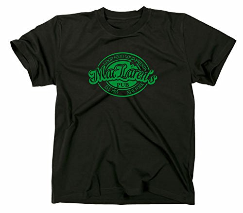 # 2 How I Met Your Mother maclarens Pub T-Shirt, Suit Up Large Schwarz