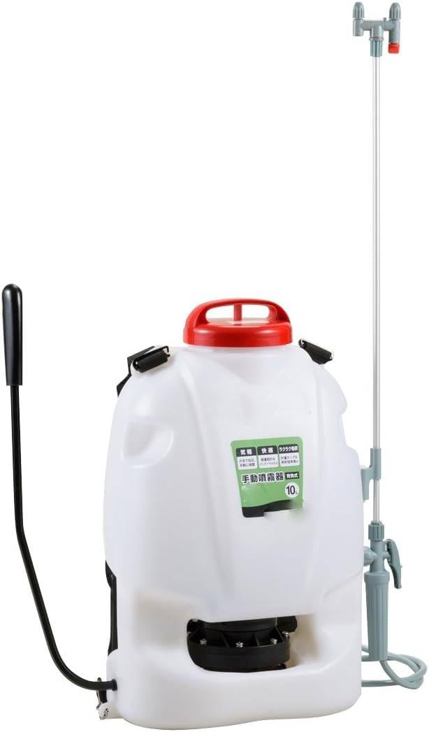 手動は噴霧器　10L Amazon | 背負い式 手動噴霧器 タンク 10L ポンプ カバー付き