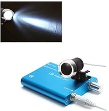 Surgical portable LED head light lamp for loupes Blue