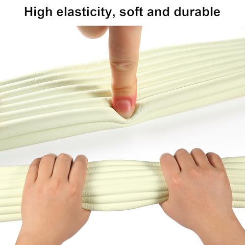Image of Upgraded Baby Proofing Edge Corner Protector,16.4ft Edge Guards Padding with 3M Adhesive, Extra-Wide Soft Rubber Foam Padding, Furniture, Sharp Edge Safety Corner Edge Bumper Guard-Cream