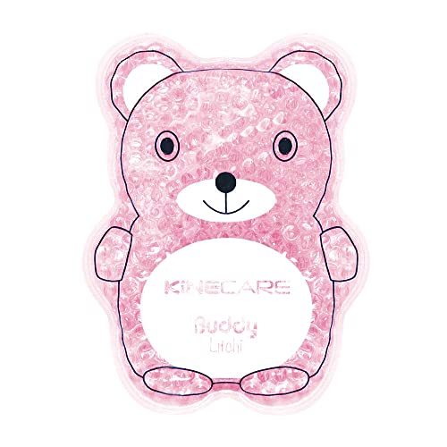 Visiomed Kinecare Premium - Cojín térmico de gel con microbolas, color azul, rojo y verde