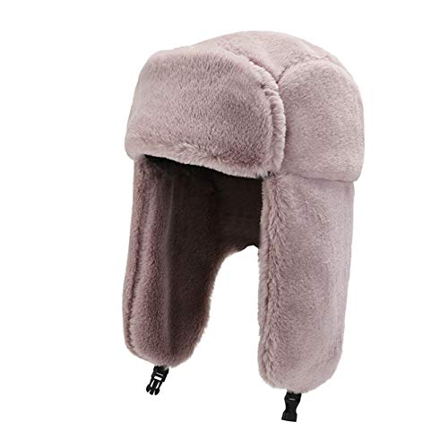 Dosomi Army Cap For Men Women Winter Thick Warm Trapper Hat Men Bomber Cap #TOP7