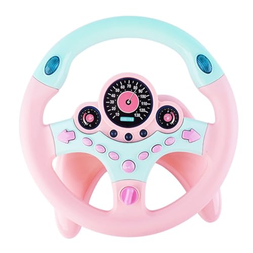 Jouet éducatif volant de simulation rose grand format pour l'éveil des enfants