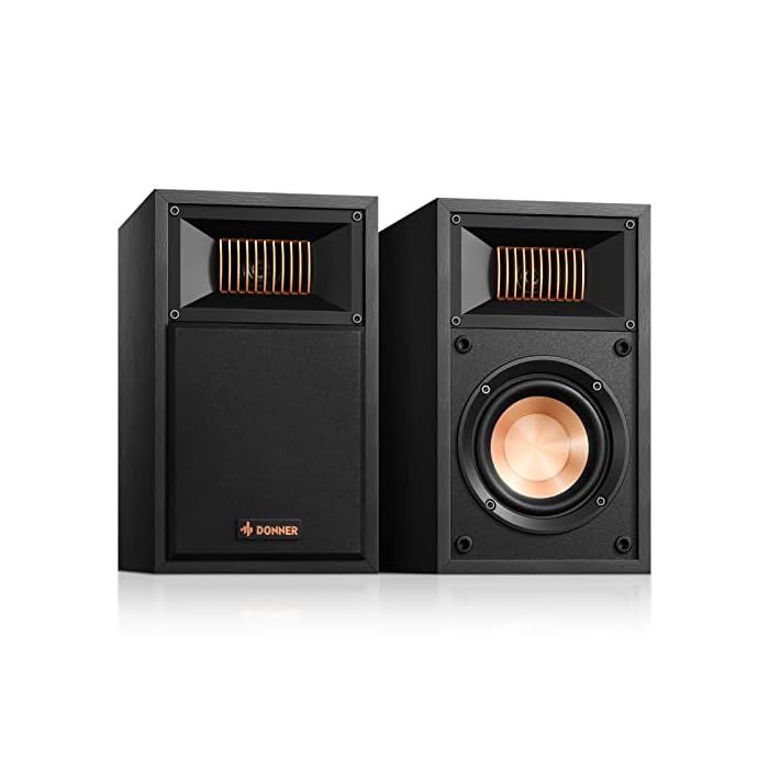 Donner Passive Bookshelf Speakers Pair EWESBAY