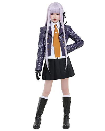 Kirigiri Cosplay Costumes - Cosplay.fm Women's Kyoko Kirigiri Cosplay Costume School Uniform Set (Multicolored,