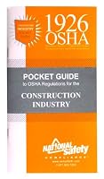 1926 OSHA Construction Pocket Guide 161946067X Book Cover