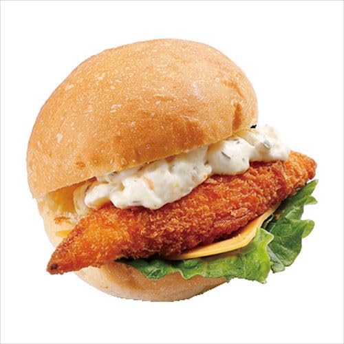 タルタルソースのフィッシュバーガー