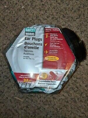 Miniatura 3 de 2 tapones para los oídos Safety Works 10059484 de espuma expandibles en mostrador, 100 pares