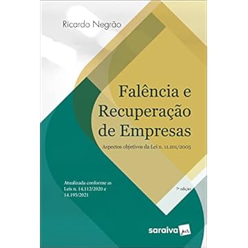 Capa do livro Falência e Recuperação de Empresas -7ª edição 2022