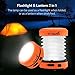 THORFIRE Collapsible LED Camping Lantern Rechargeable, Portable Hand Crank Lantern Flashlight with 4 Light Modes for Power Outage, Hiking, Emergency, Fishing (4 Pack)