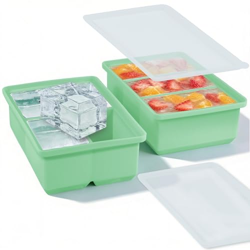 Contenedores de silicona con tapa, 2 unidades miniatura 1